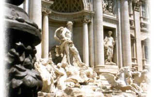 Trevi Fountain from the Side