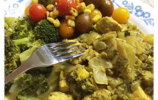 Coconut Curried Tofu