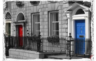 Colored Doors