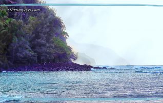 Rainy Nã Pali Coast