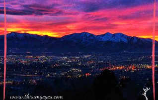 Beautiful Colors Across the Valley