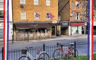 Two Flags; Two Bikes